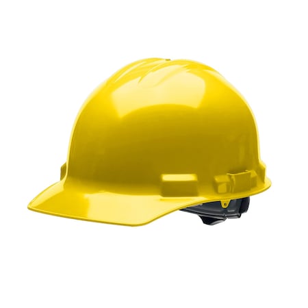 Cordova Ratchet, 6-Point, Duo Safety, Hard Hat, Cap, Yellow H26R2